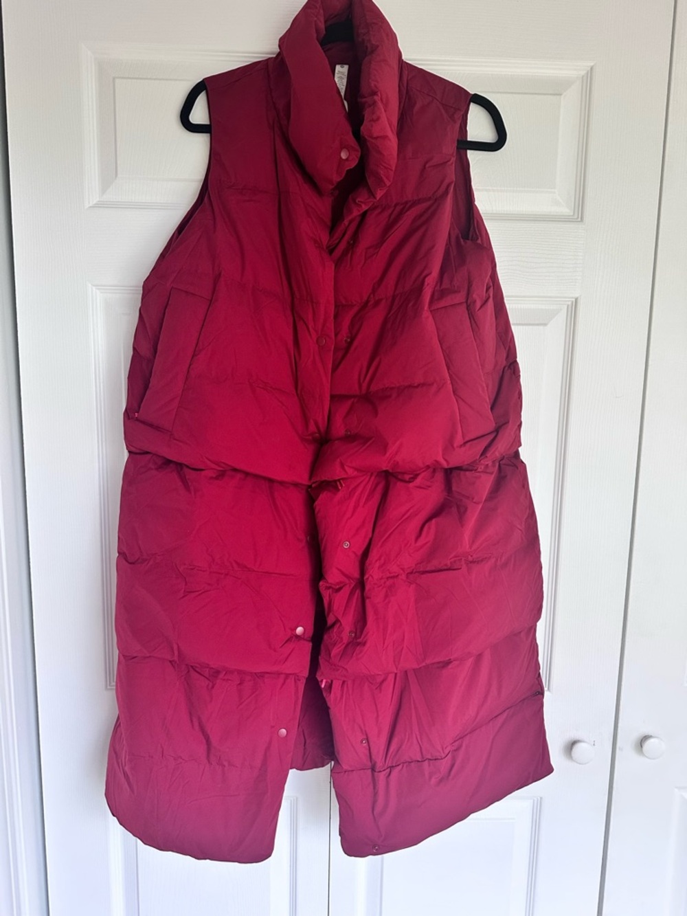 Lululemon puffer vest, 3 size